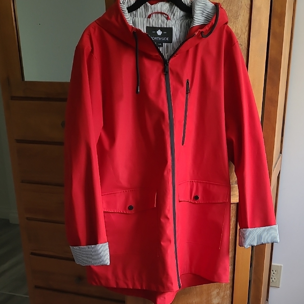 Northside Red Rain Jacket